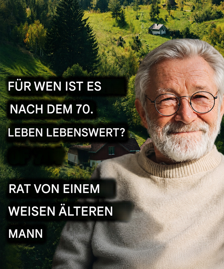 Wer wird Ihr Leben über 70 hinaus verlängern und wer wird es stillschweigend verkürzen?
