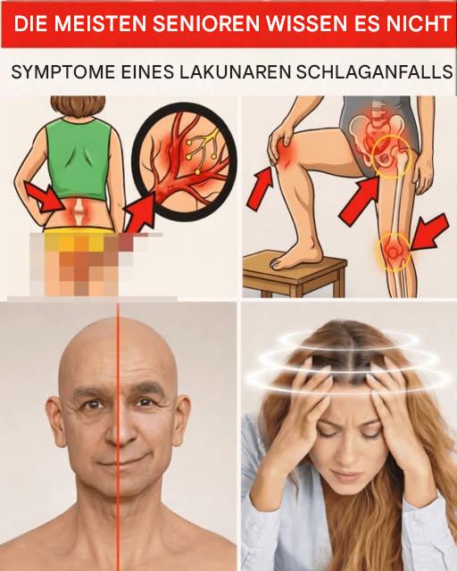 7 Warnzeichen für lakunäre Schlaganfälle bei Menschen über 60, die jeder übersieht (insbesondere Nr. 4)