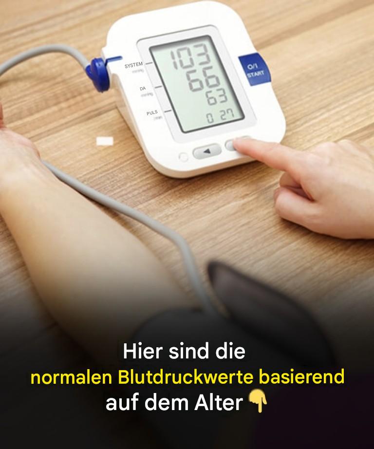 Welcher Blutdruck ist in Ihrem Alter normal? Ein übersichtlicher, aktueller Leitfaden