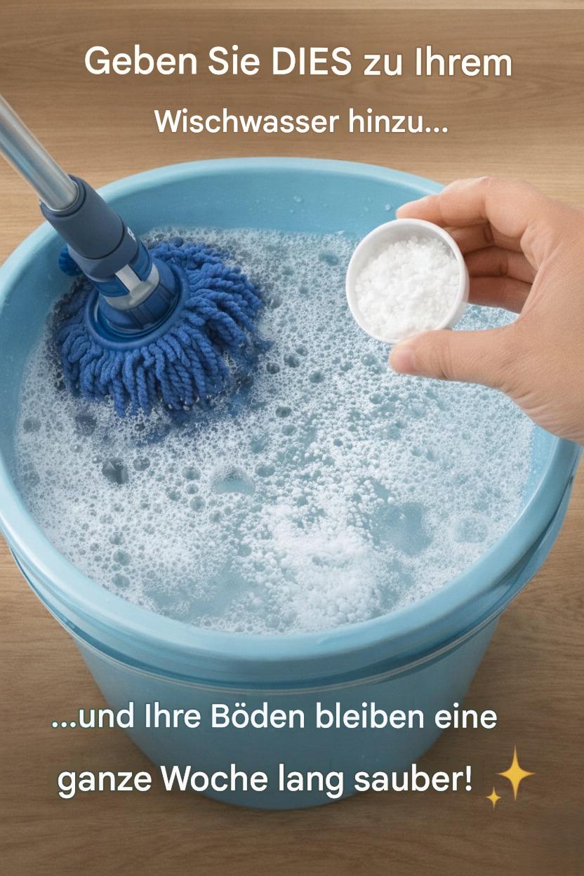 Ich habe diesen Bodentrick erst geglaubt, als ich ihn ausprobiert habe… Jetzt werde ich nie wieder darauf verzichten.
