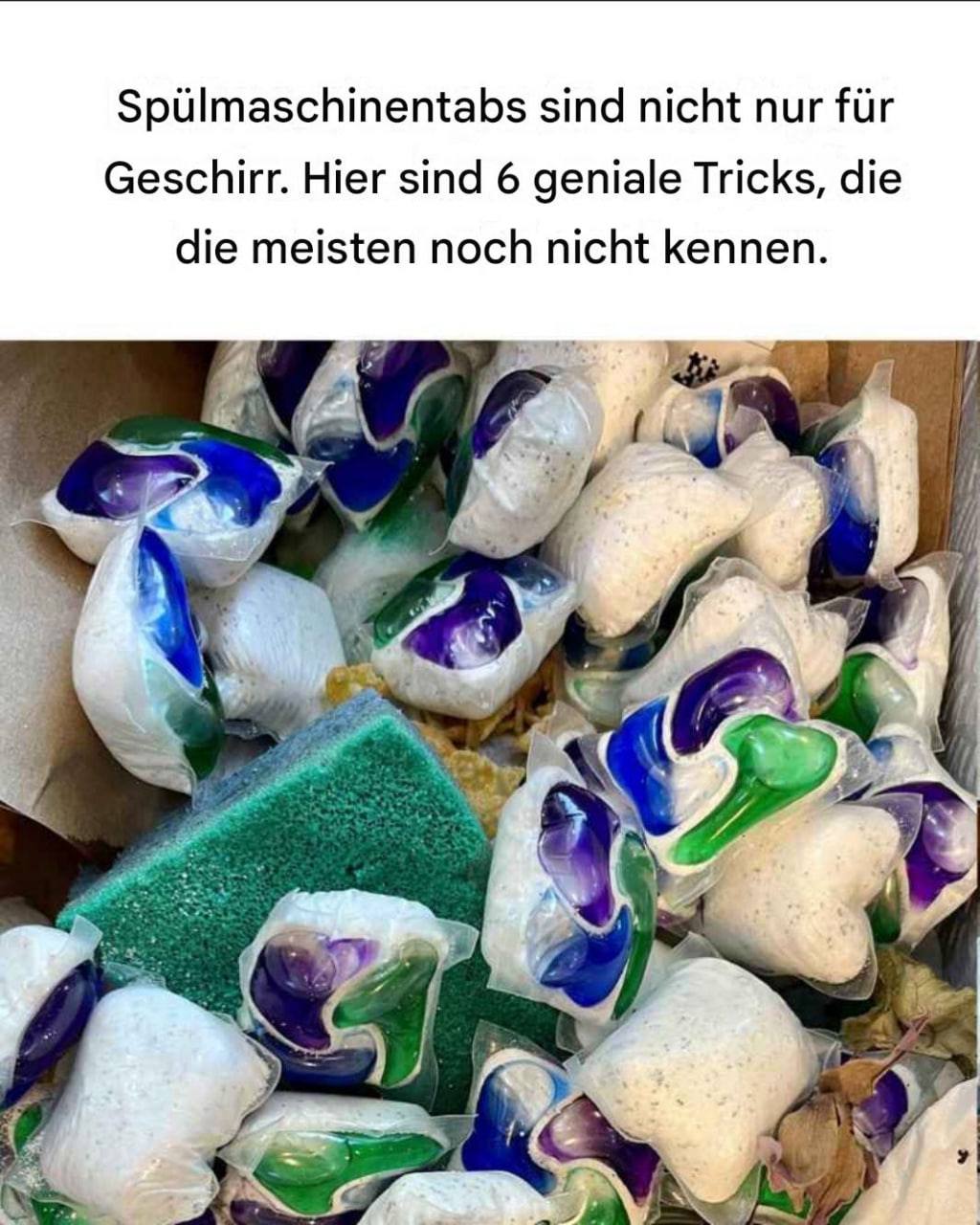 Wow, das wusste ich ja gar nicht!