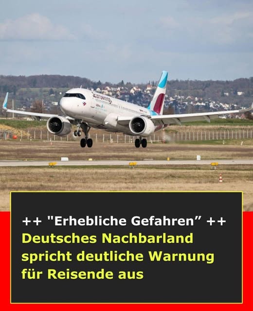 Reisende aufgepasst: Nachbarland gibt offizielle Warnung heraus