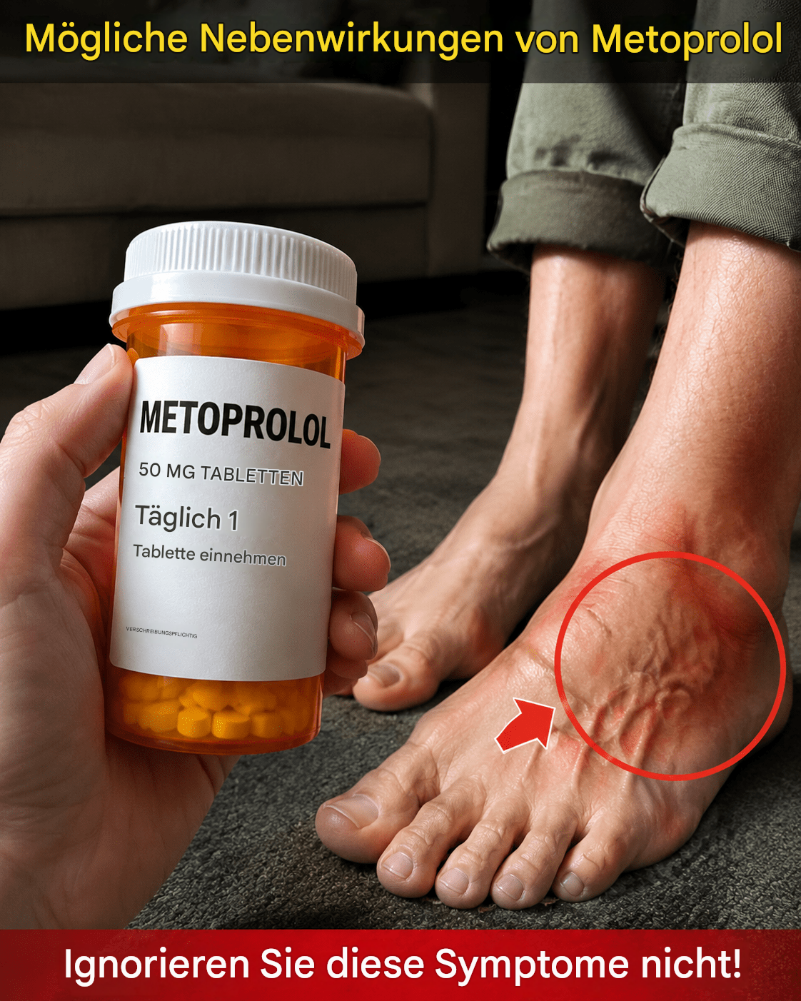 Die 10 Metoprolol-Nebenwirkungen, von denen Ihr Arzt hofft, dass Sie sie nicht entdecken Die 10 Metoprolol-Nebenwirkungen, von denen Ihr Arzt hofft, dass Sie sie nicht entdecken