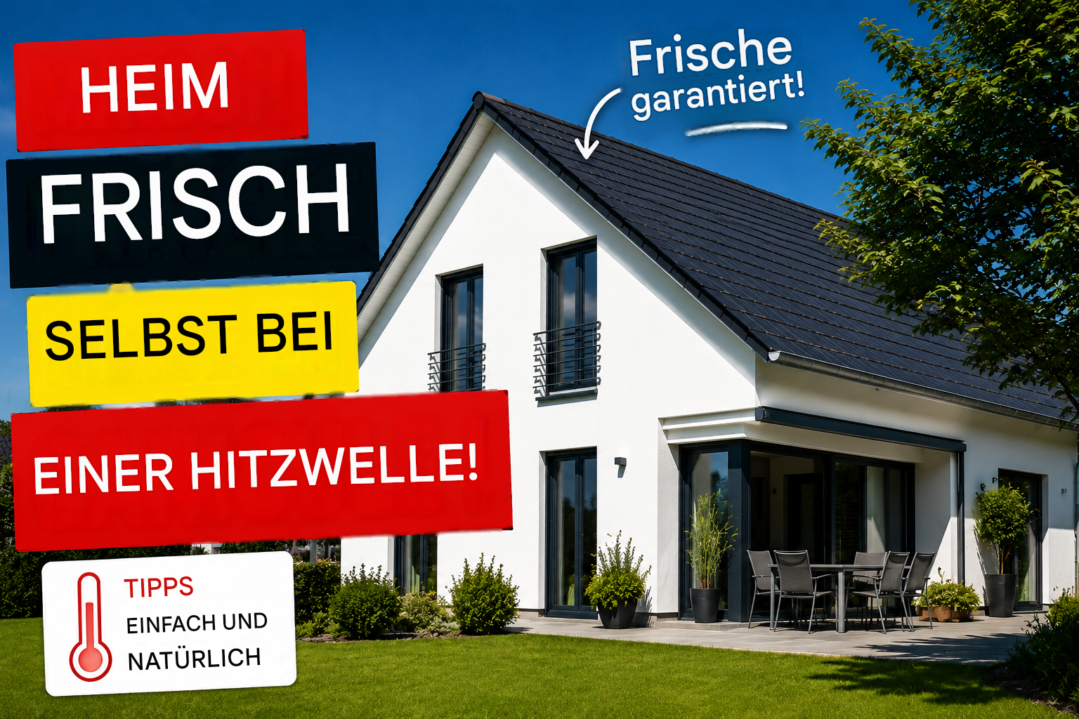 Warum manche Häuser selbst bei Hitzewellen kühl bleiben