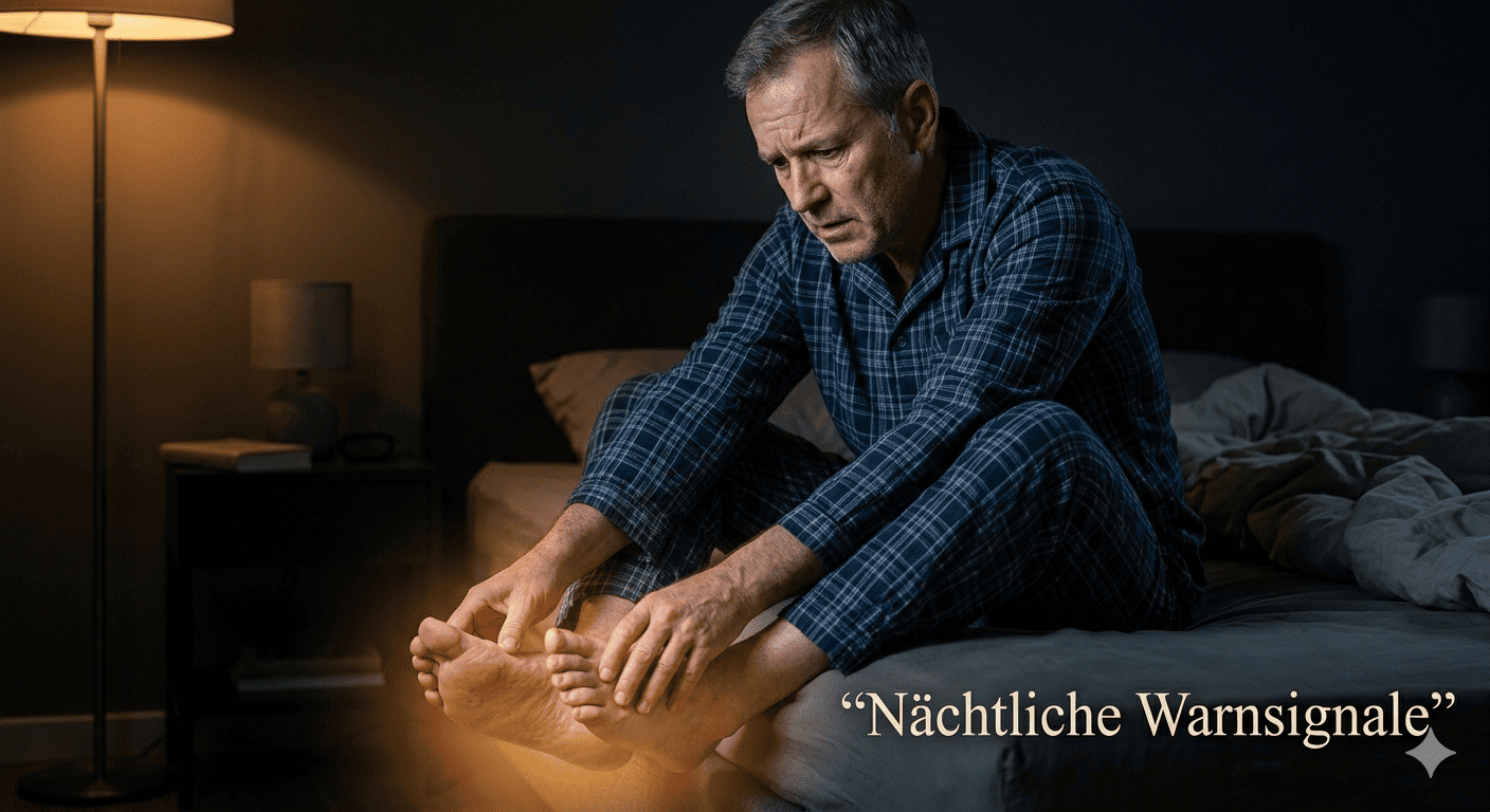 Wenn Ihre Füße nachts heiß werden, sollten Sie das niemals ignorieren
