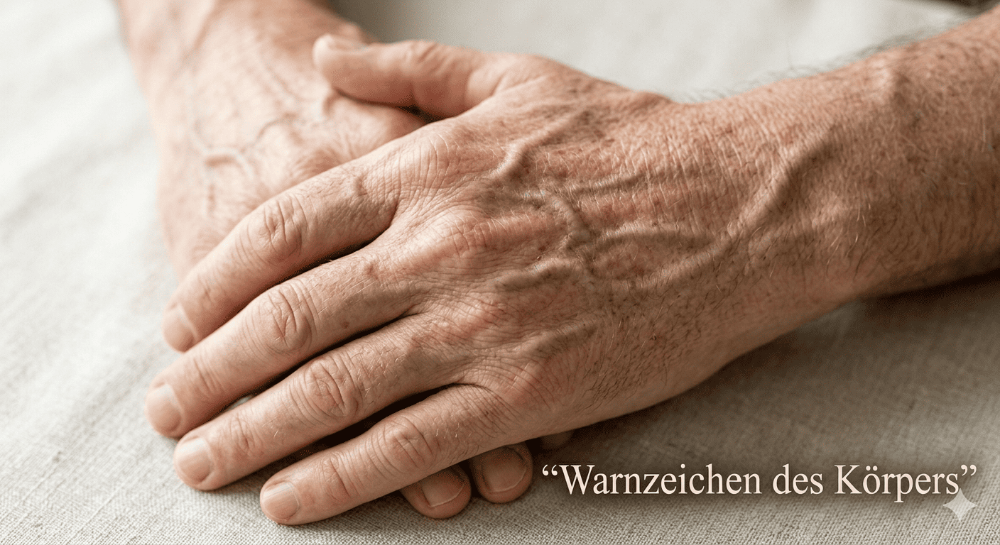 Wenn Ihre Hände plötzlich mehr sichtbare Venen haben, versucht Ihr Körper möglicherweise, Sie zu warnen