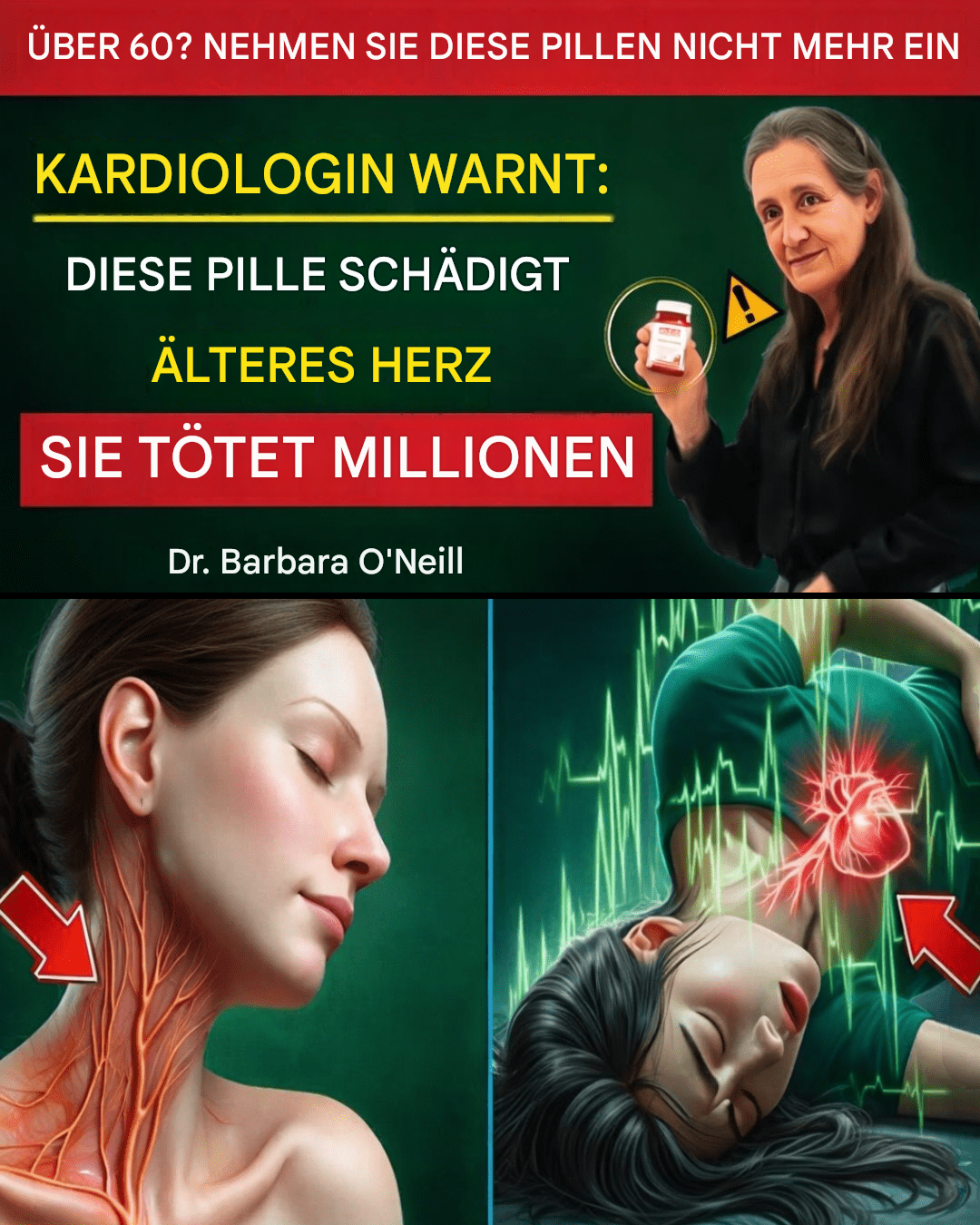 Kardiologen-Alarm: 5 häufige Medikamente, die bei Erwachsenen über 60 Jahren unbemerkt das Herz schädigen (und was man stattdessen tun sollte)