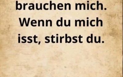 HAHA 😃 Die Lösung findet