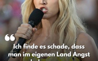 Die Worte der Musikerin lösen eine hitzige Diskussion aus. Aber das ist noch längst nicht