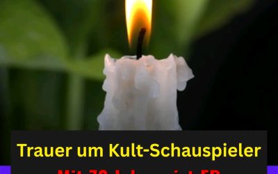 Wir haben ihn gerne im Fernsehen gesehen. Nun tritt er seine letzte Reise an.