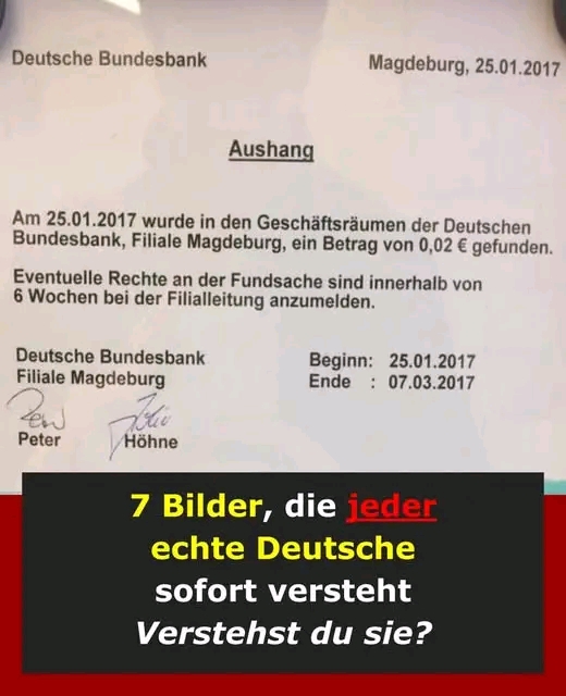Nur wenn du zu 100% deutsch bist, wirst du diese