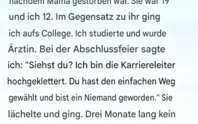 Ich nannte meine Schwester „Niemand“, nachdem sie mich großgezogen hatte – dann merkte ich, wie falsch ich lag.